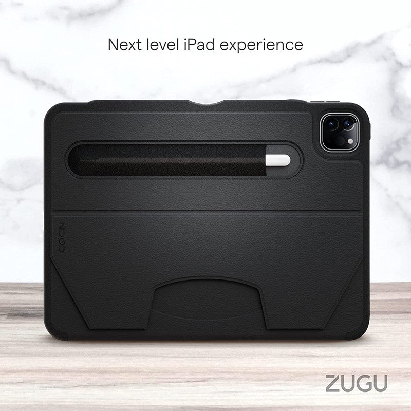 ZuguCase The Alpha Ultra Slim Protective iPad Case, Wireless Apple Pencil Charging, Convenient Magnetic Stand & Sleep/Wake Cover - Black ZuguCase The Alpha Ultra Slim Protective iPad Case, Wireless Apple Pencil Charging, Convenient Magnetic Stand & Sleep/Wake Cover - Black